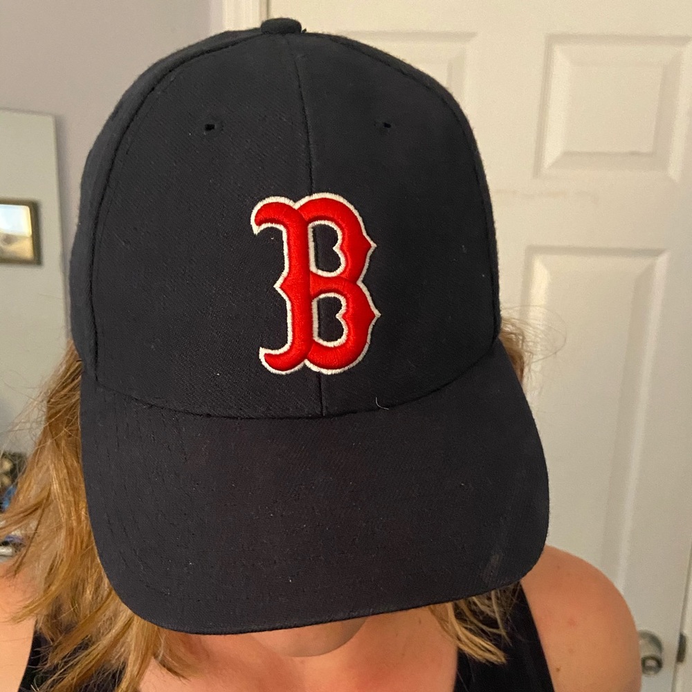 Boston Red Sox hat adjustable velcro back